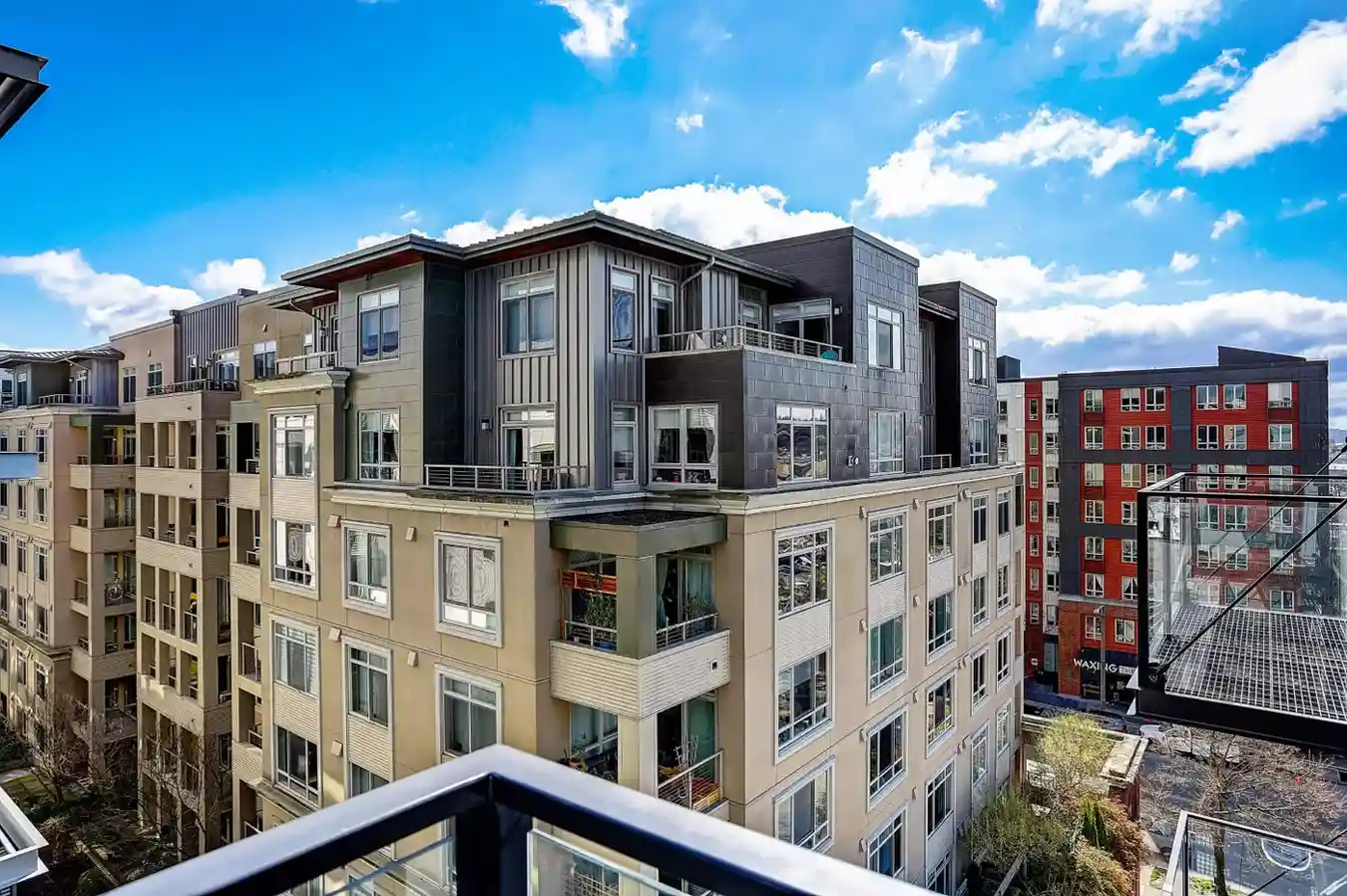 Framed Apartment Balcony